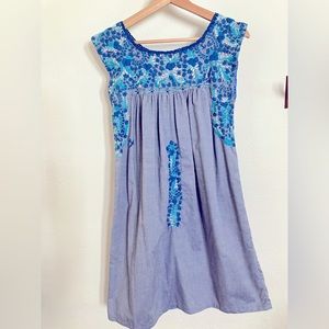 Mi Golondrina Sinfonía Azul Dress